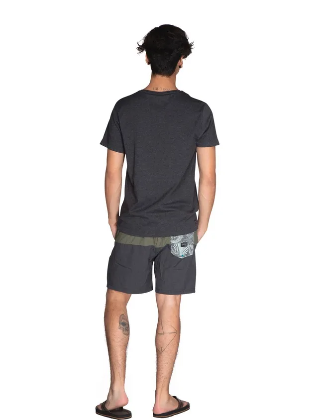 TSHIRT PROTEST MEN MARTY TRUE BLACK